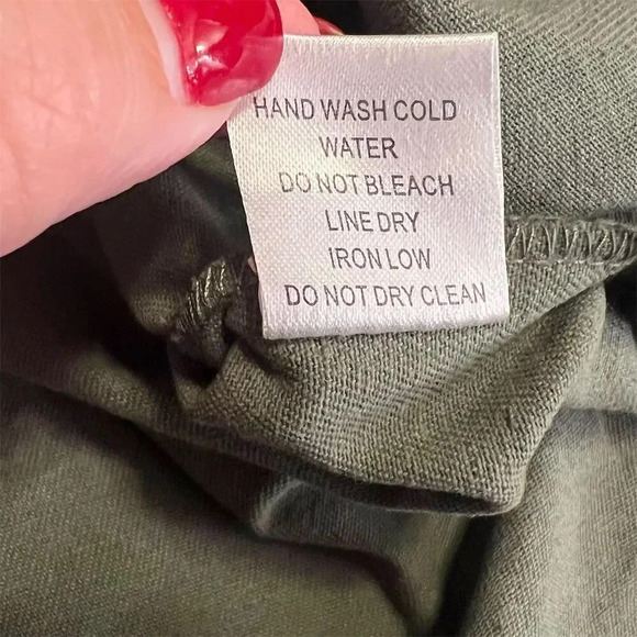 Fashion Nova Women's Olive Green Long Sleeve Button-Up Shacket Size S - Picture 11 of 12